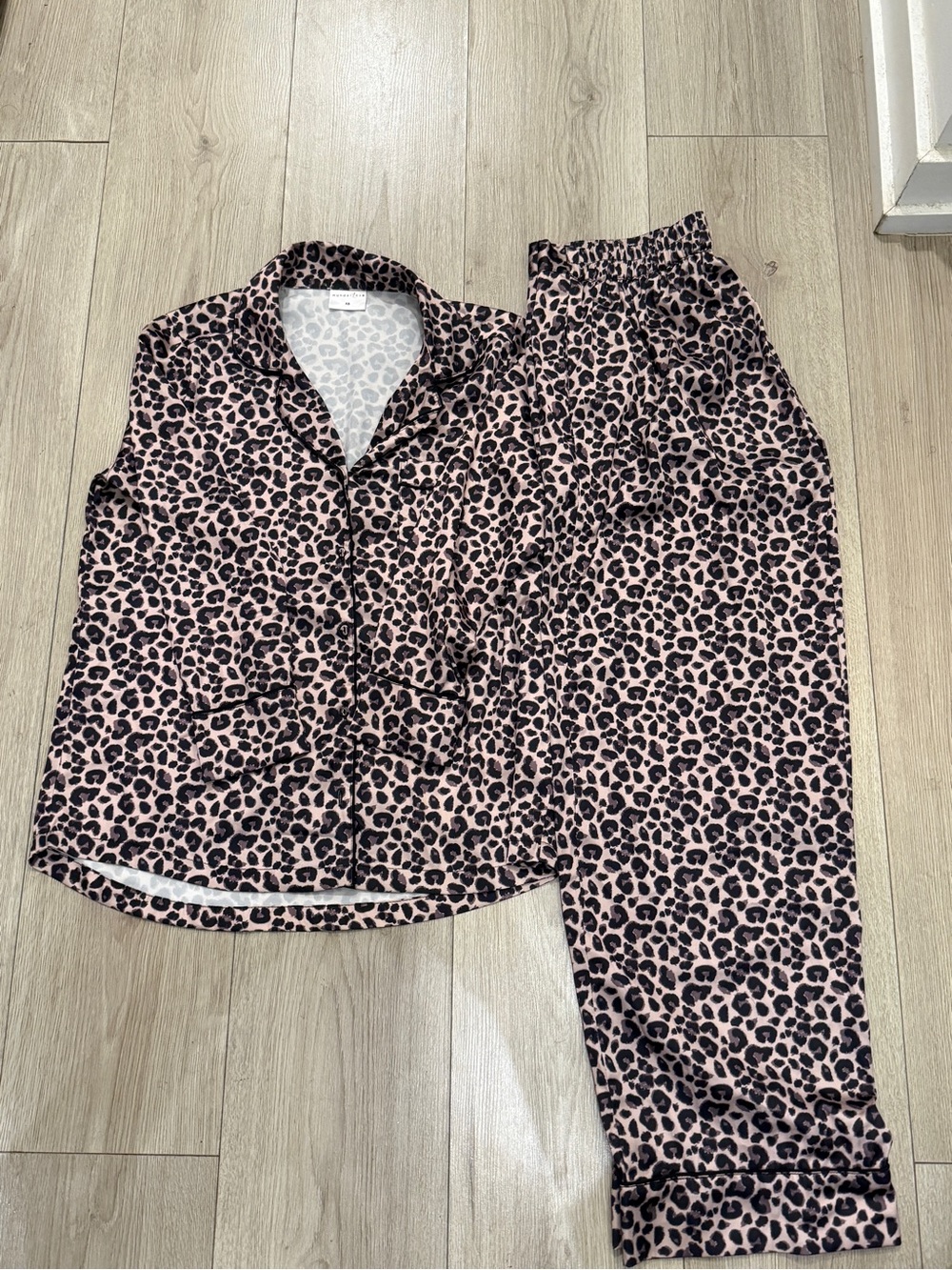 Leopard Print Pyjama Set